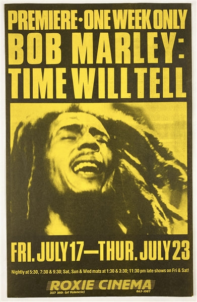 BOB MARLEY - TIME WILL TELL (1992) – Zazoo Fine Art Gallery