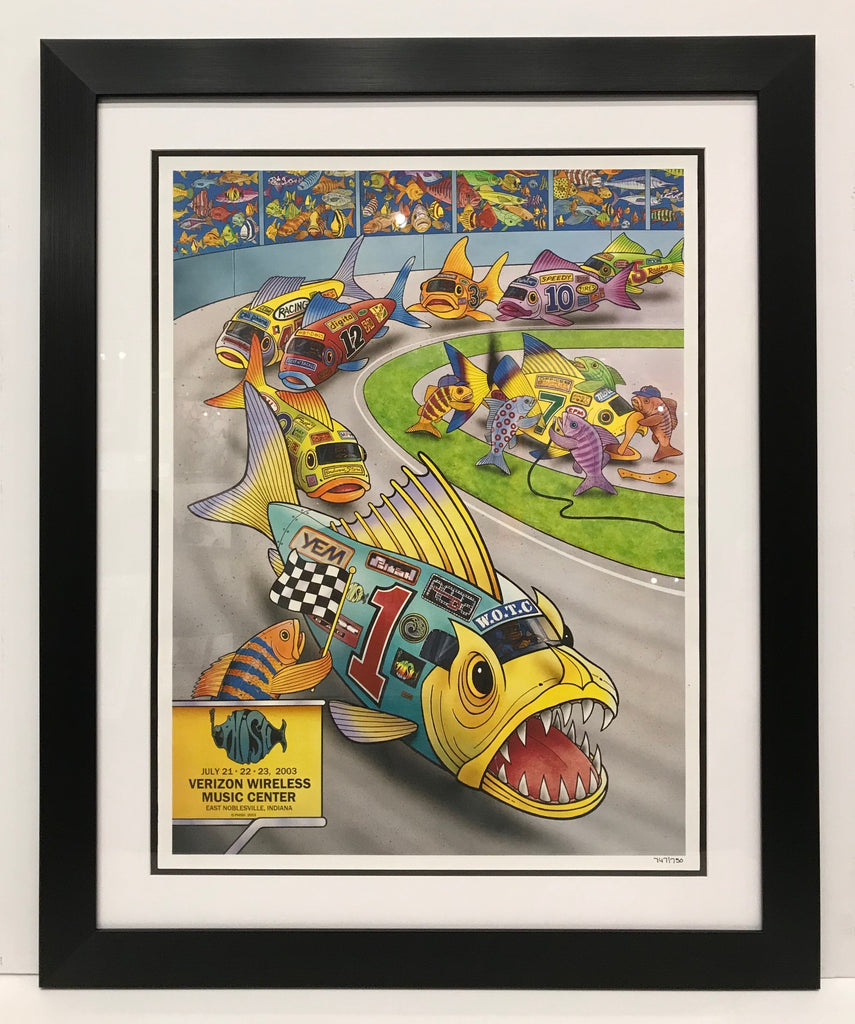 PHISH CONCERT POSTER - JULY 21 - 23, 2003 – Zazoo Fine Art Gallery