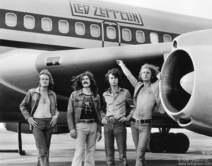 LED ZEPPELIN AIRPLANE IN NEW YORK - 20" x 24" EDITION - ONLY ONE AVAILABLE!