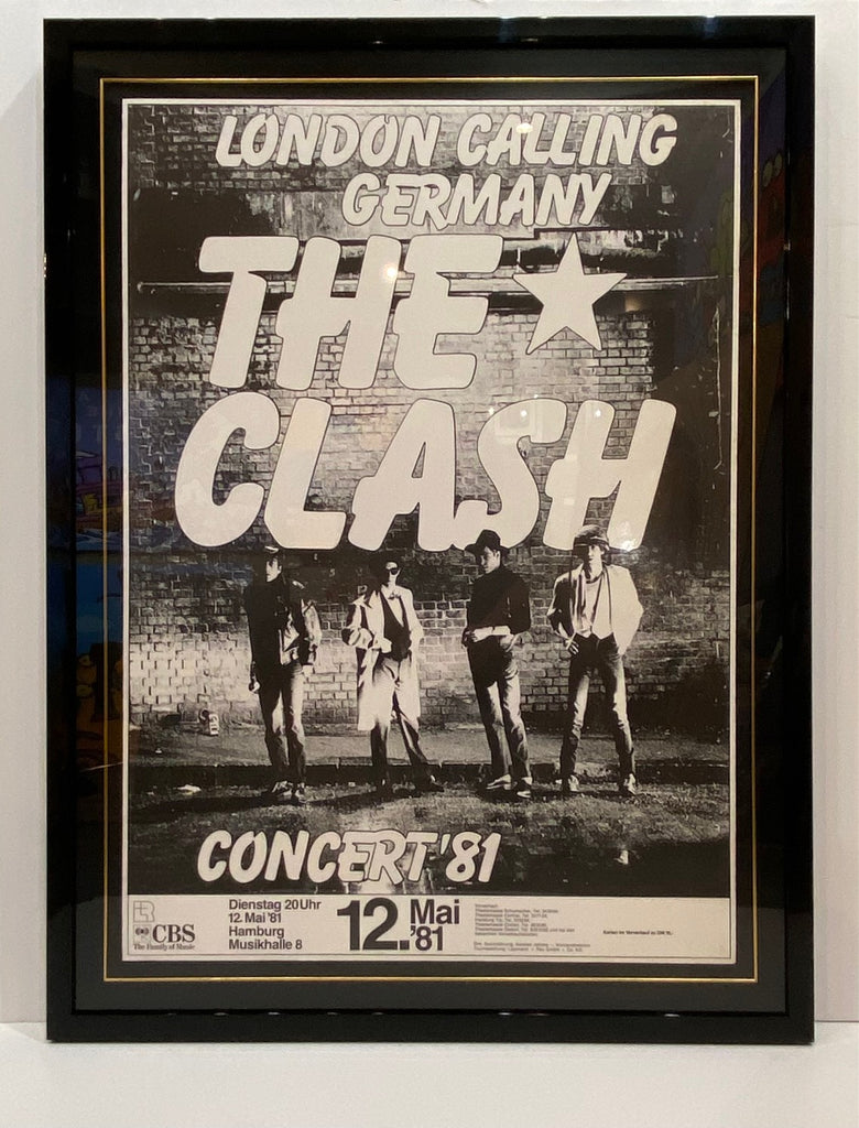 THE CLASH LONDON CALLING GERMANY (1981) – Zazoo Fine Art Gallery