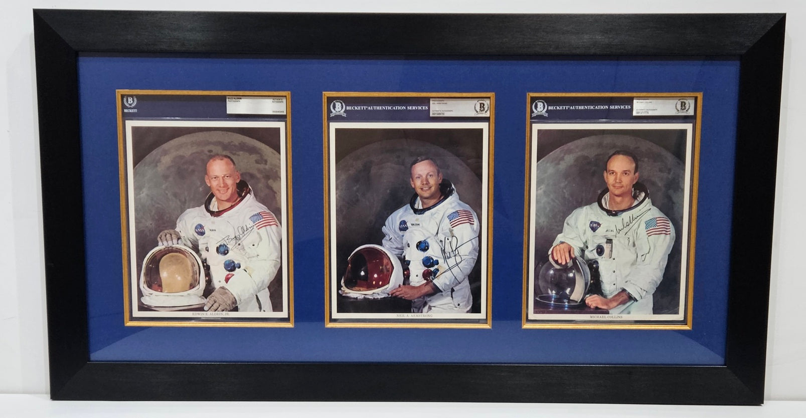 HISTORIC APOLLO 11 ASTRONAUTS OFFICIAL NASA PORTRAITS