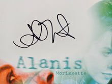 ALANIS MORISSETTE HAND-SIGNED 'JAGGED LITTLE PILL' ALBUM & VINYL SET-UP!