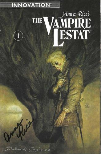 ANNE RICE HAND-SIGNED VOL 1 THE VAMPIRE LESTAT ™ COMIC BOOK