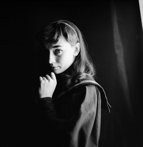 AUDREY HEPBURN, SAILOR DRESS, 1969
