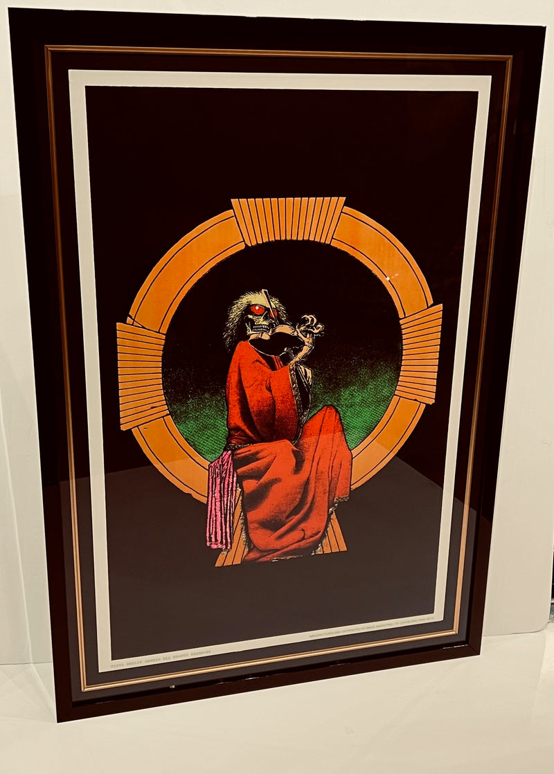 AWESOME GRATEFUL DEAD BLUES FOR ALLAH BLACKLIGHT POSTER – Zazoo