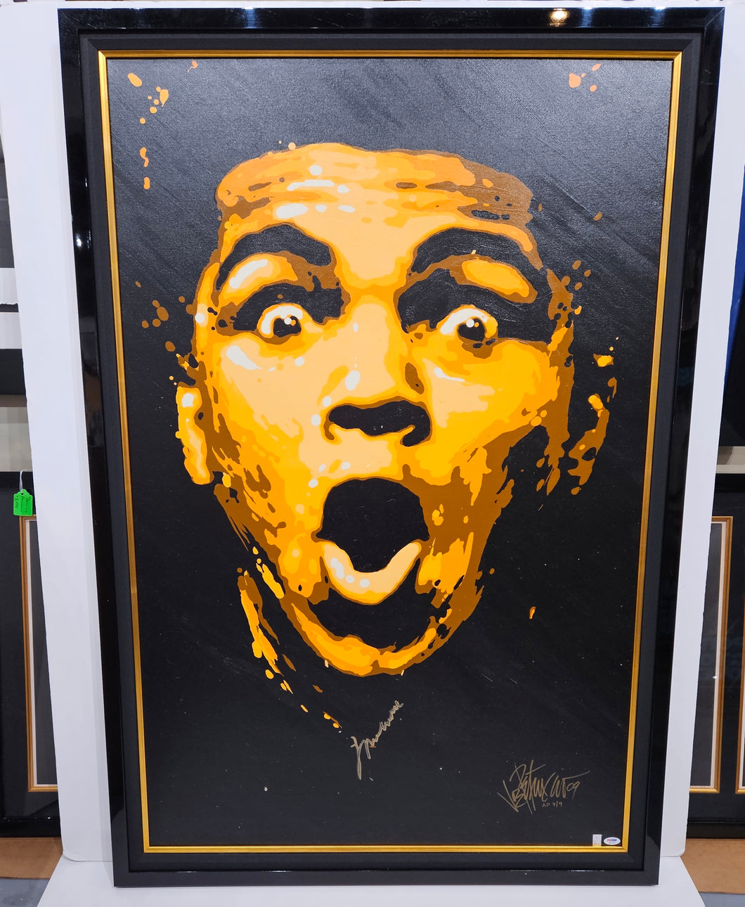 MUHAMMAD ALI - HE'S THE GREATEST - HAND SIGNED BY MUHAMMAD ALI