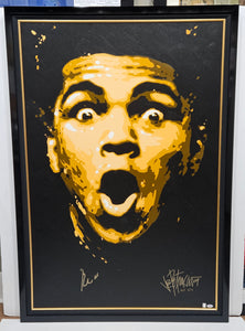 MUHAMMAD ALI - HE'S THE GREATEST - HAND SIGNED BY MUHAMMAD ALI - LAST ONE AVAILABLE!