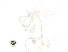 SCOOBY DOO PRODUCTION CEL WITH MATCHING DRAWING!
