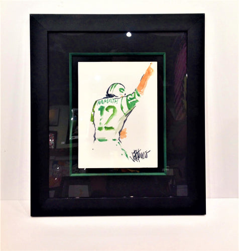 JOE NAMATH - THE PROMISE - ORIGINAL ON PAPER