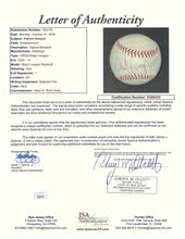 RARE/UNUSUAL PATRICK SWAYZE HAND-SIGNED RAWLINGS BASEBALL