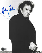JOHNNY CASH ﻿HAND-SIGNED PHOTOGRAPH - GRADED A 10!