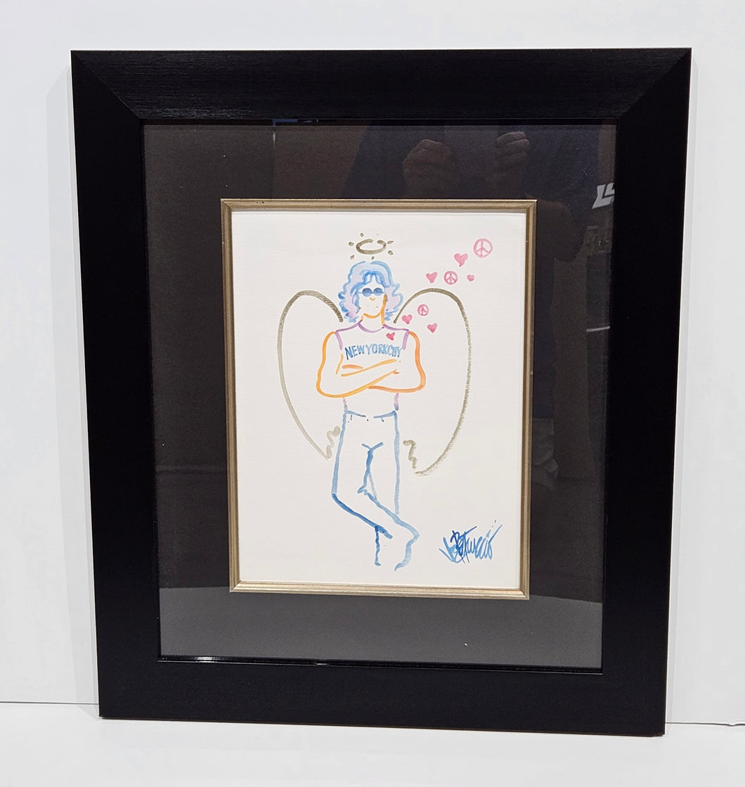 JOHN LENNON INSPIRED NEW YORK CITY ROCK ANGEL