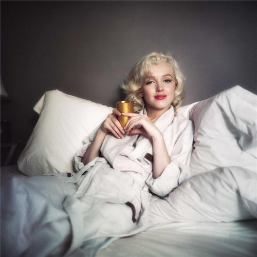 MARILYN MONROE, BED, 1953