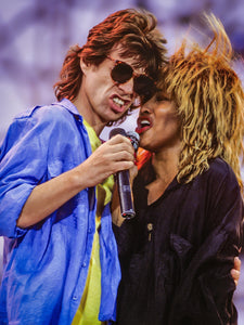MICK JAGGER AND TINA TURNER, 1985