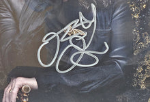 OZZY OSBOURNE ' PATIENT NUMBER 9 '  SIGNED ALBUM COVER AND VINYL SET-UP