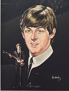 HARD TO FIND ORIGINAL 1964 NICHOLAS VOLPE BEATLES PORTRAIT PRINTS!