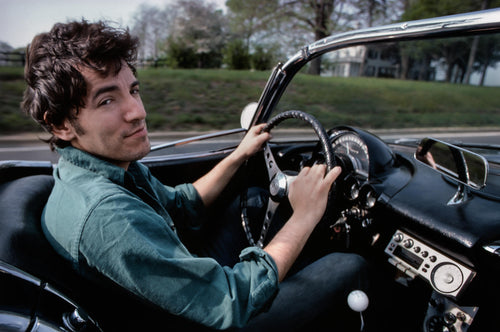 BRUCE SPRINGSTEEN CORVETTE COLOR, 1978