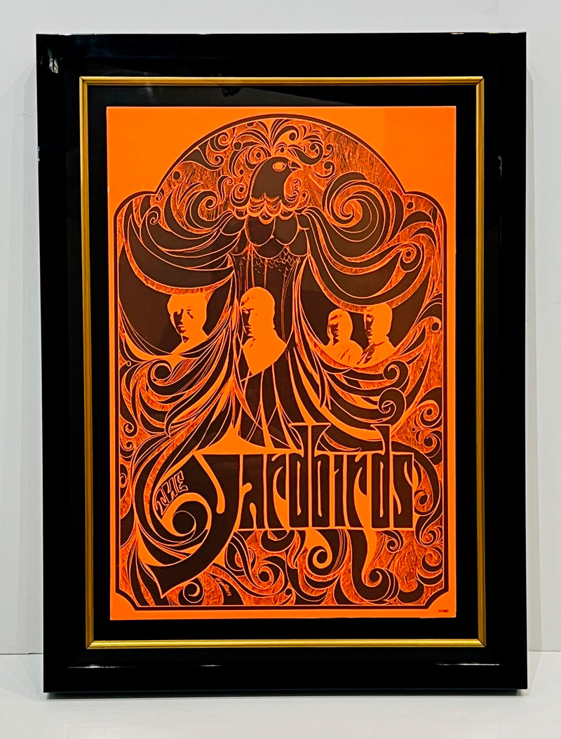 Dapo ダポスター THEYARDBIRDSBLACKLIGHTPOSTERFR