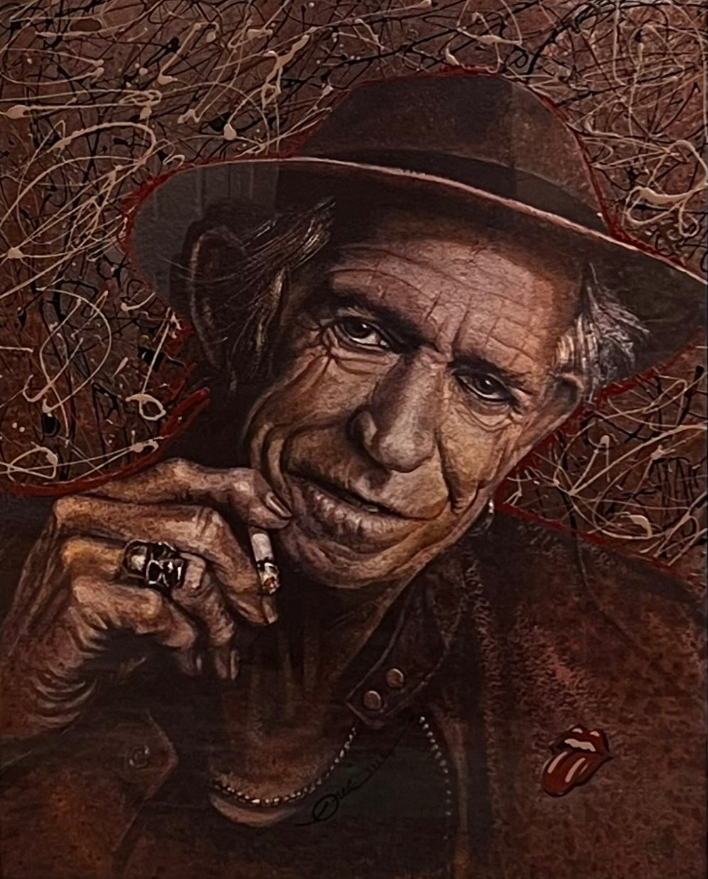 KEITH RICHARDS - TIME IS ON MY SIDE 1/1 ON ALUMINUM