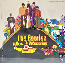RARE ALBUM COLOR PROOF FOR BEATLES YELLOW SUBMARINE (1969)