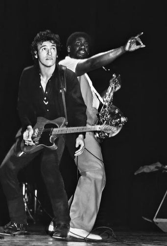 BRUCE AND CLARENCE ONSTAGE, 1978