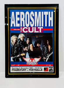 AEROSMITH -    THE PUMP TOUR  (1989) USED CONCERT POSTER