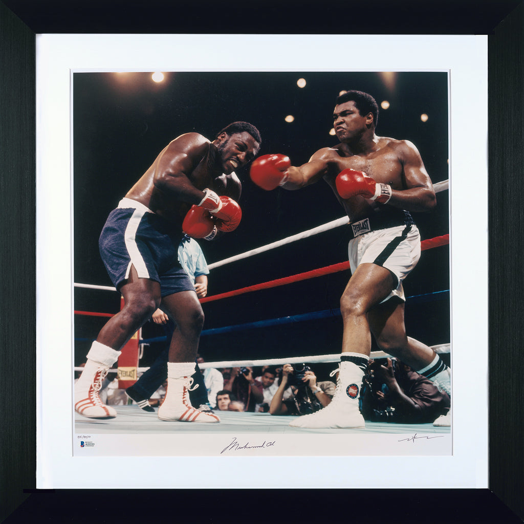 ALI - FRAZIER III - HAND SIGNED NEIL LIEFER AND MUHAMMAD ALI – Zazoo ...