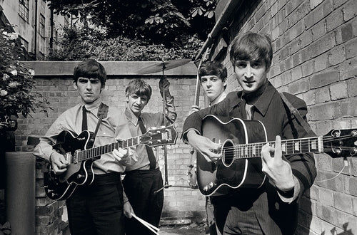 BACKYARD BEATLES - HAND-SIGNED BY THE LATE TERRY O'NEILL