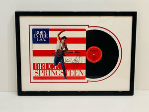 BORN IN THE USA ALTERNATE ALBUM COVER & VINYL SET-UP - HAND-SIGNED BY BRUCE SPRINGSTEEN