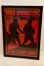 BRUCE SPRINGSTEEN & THE E-STREET BAND PROMOTIONAL POSTER - HAND-SIGNED BY BRUCE SPRINGSTEEN