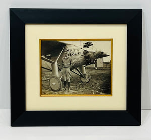 RARE FIND - HISTORIC HAND-SIGNED CHARLES LINDBERGH PHOTOGRAPH!