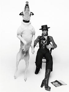 DAVID BOWIE - DIAMOND DOGS - HAND-SIGNED TERRY O'NEILL - ON ALERT