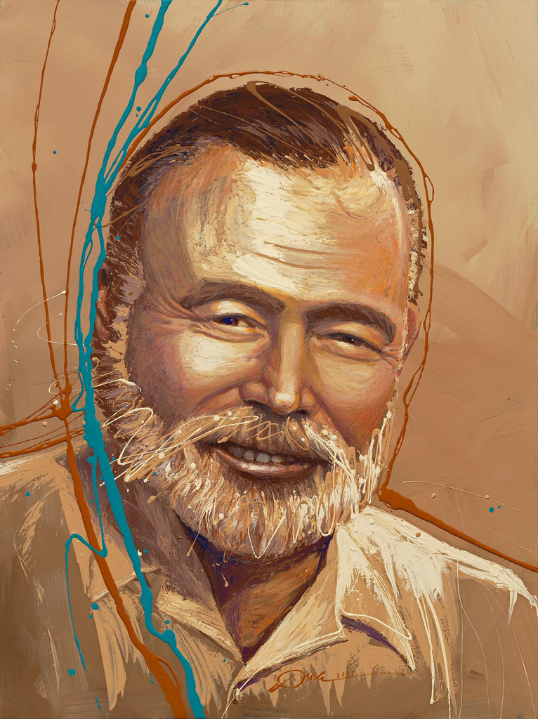 ERNEST HEMINGWAY - PAPA – Zazoo Fine Art Gallery