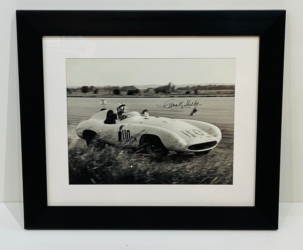 CARROLL SHELBY IN A FERRARI 750 MONZA HAND-SIGNED BY CARROLL SHELBY