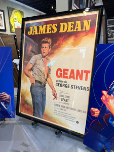 JAMES DEAN - GIANT (1991) - ORIGINAL FRENCH THEATRICAL RE-RELEASE POSTER