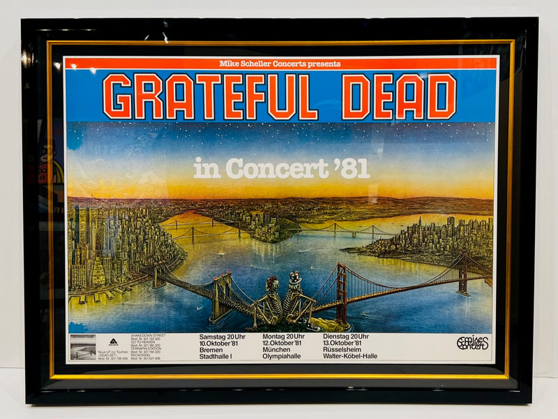 コレクション Grateful Dead 1981 European Tour Poster GratefulDead_800x.jpg?v=1650745898