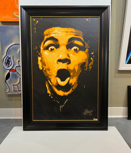 MUHAMMAD ALI - HE'S THE GREATEST - HAND SIGNED BY MUHAMMAD ALI