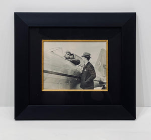 EXTREMELY RARE FIND - HISTORIC HAND-SIGNED HOWARD HUGHES PHOTOGRAPH!