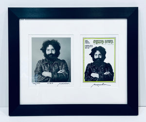 JERRY GARCIA ' ROLLING STONE ' COVER SET-UP