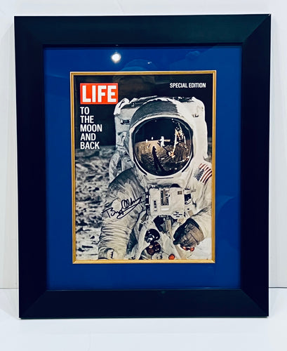 RARE ORIGINAL AUGUST 1969 LIFE MAGAZINE SPECIAL EDITION - HAND-SIGNED BY ASTRONAUT BUZZ ALDRIN!