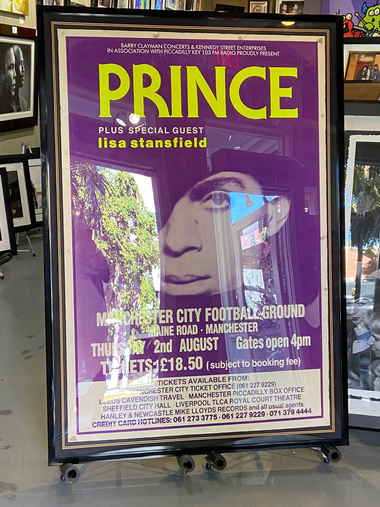 PRINCE NUDE WORLD ORIGINAL POSTER (1990) Zazoo Fine Art Gallery