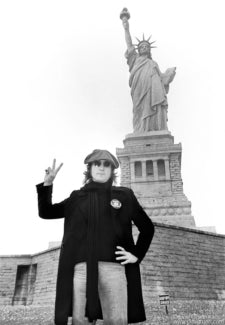 JOHN LENNON - STATUE OF LIBERTY - OPEN EDITION – Zazoo Fine Art