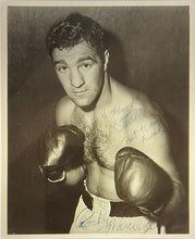 ROCKY MARCIANO HAND-SIGNED PHOTOGRAPH