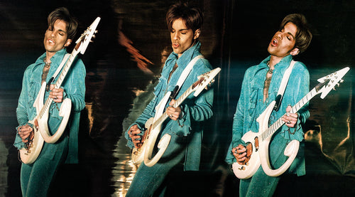 PRINCE WITH LOVE SYMBOL GUITAR TRIPTYCH