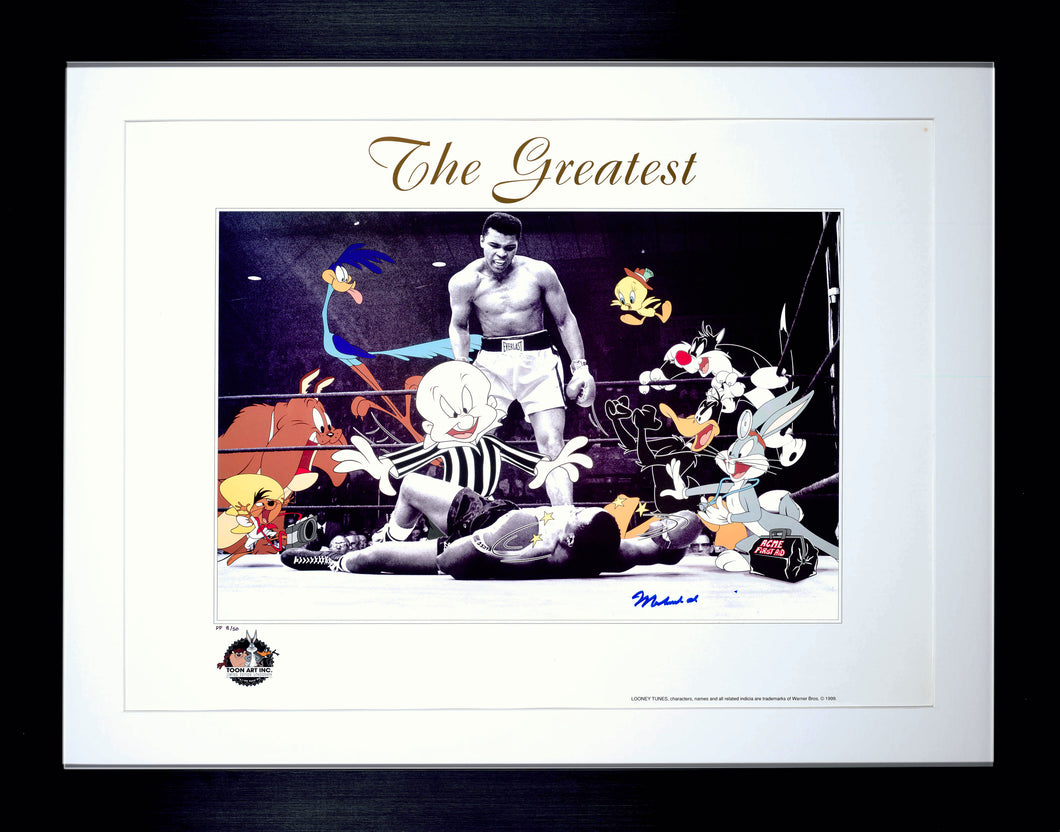 THE GREATEST - HAND-SIGNED BY MUHAMMAD ALI