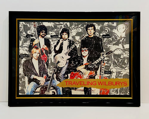 THE TRAVELING WILBURYS PROMOTIONAL POSTER (1988)