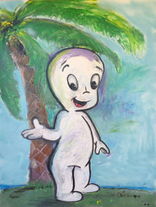 WILL YOU BE MY FRIEND ? ( CASPER WITH PALM TREE )