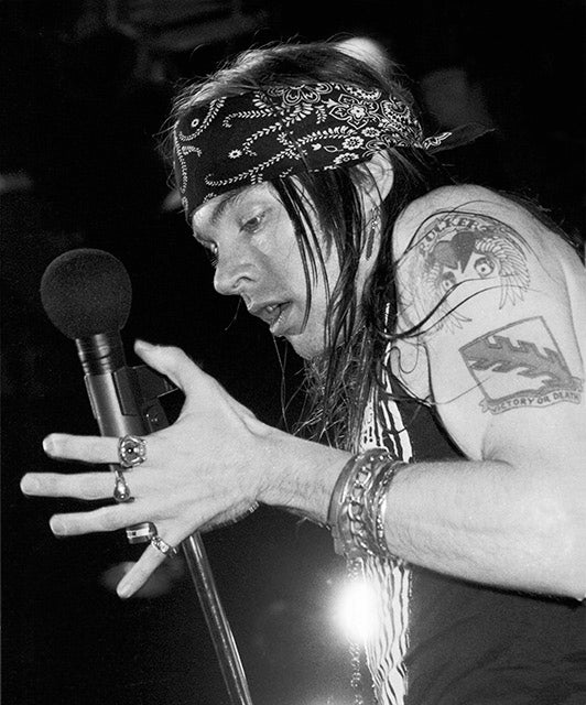 GUNS N' ROSES フレーム入り写真 495枚限定 Axl Rose GUNS N´ ROSES フレーム入り写真 495枚限定 Axl Rose