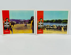 ' A FISTFUL OF DOLLARS ' (1967) - RARE SET OF LOBBY CARDS